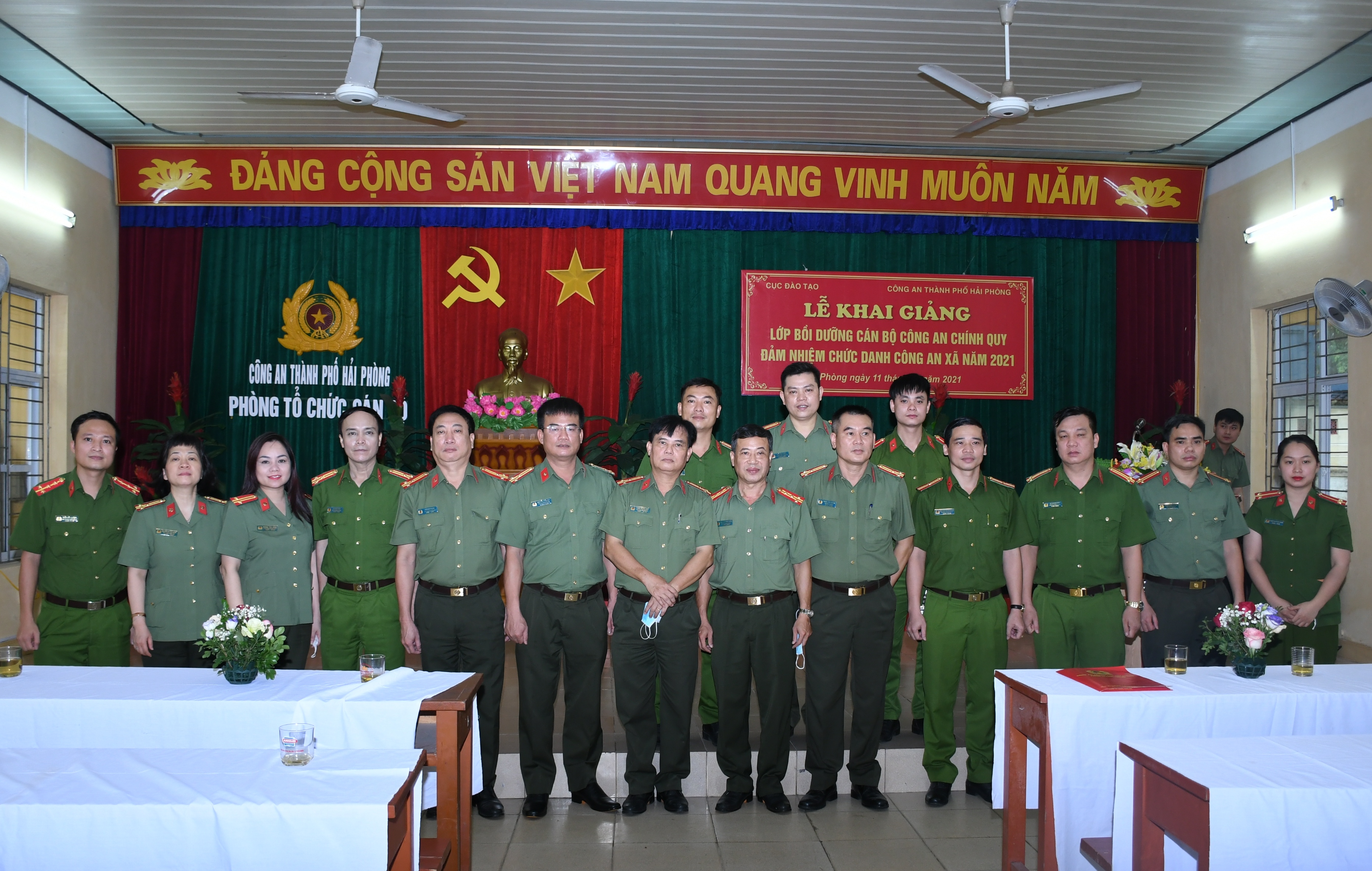 Bồi dưỡng nghiệp vụ 200 Công an chính quy đảm nhiệm các chức danh Công an xã